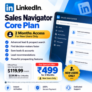 2 Months Sales Navigator Core (New Users)